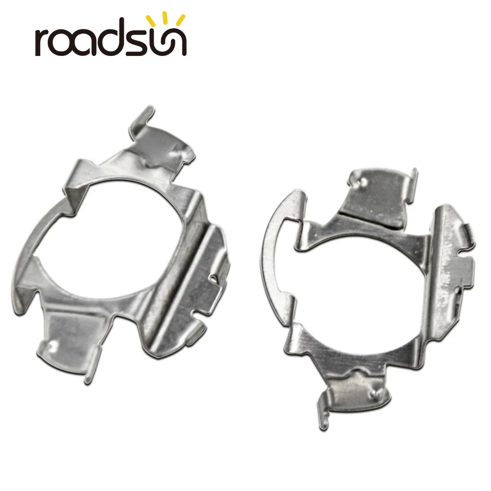 10 Pcs H7 HID Headlight Bulb Holders Adapter Base LED Headlight Xenon Headlamp H7 Adapter Base Retainer Clips Kit