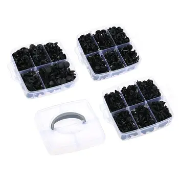

620Pcs Car Accessories Trunk Screw Rivets Set Car Body Fastener Clips Bumper Fender Rivet For Auto Plastic Push Retainer Pi W3U5