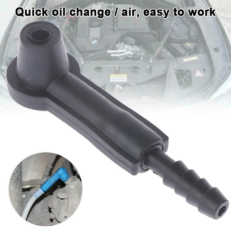 Auto Car Brake Fluid Replace Tools Rubber Pump Oil Bleeder Exchange Air Equipment Tool 10 x 2.5 cm Brake Oil Exchange Tool 1Pc