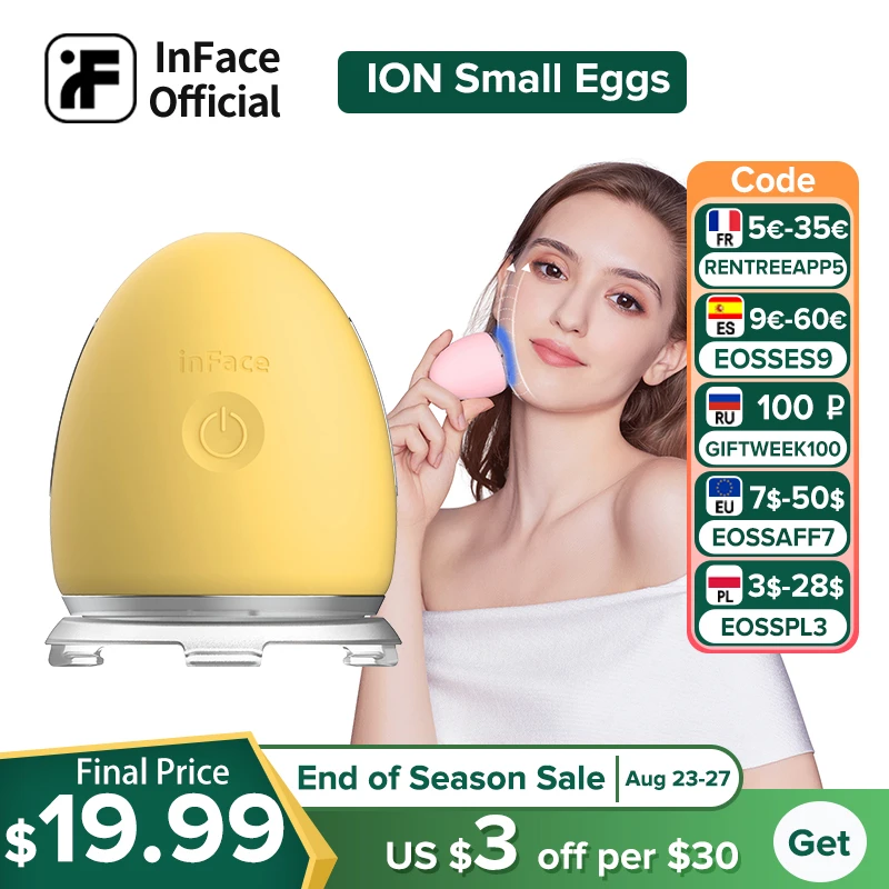 InFace urządzenie do pielęgnacji skóry z Polski za $15.99 / ~62zł $19.99 InFace urządzenie do pielęgnacji skóry narzędzie do pielęgnacji twarzy masażer do twarzy ION preparat przeciwzmarszczkowy mezoterapia twarzy do esencji makijaż usuwająca zaskórniki