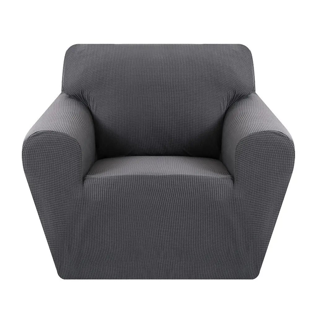 Sofa Three-dimensional Cutting Knit Thickened Universal Elastic Sofa Cover Single Sofa Cover Sand Release Set Simple Ins Style