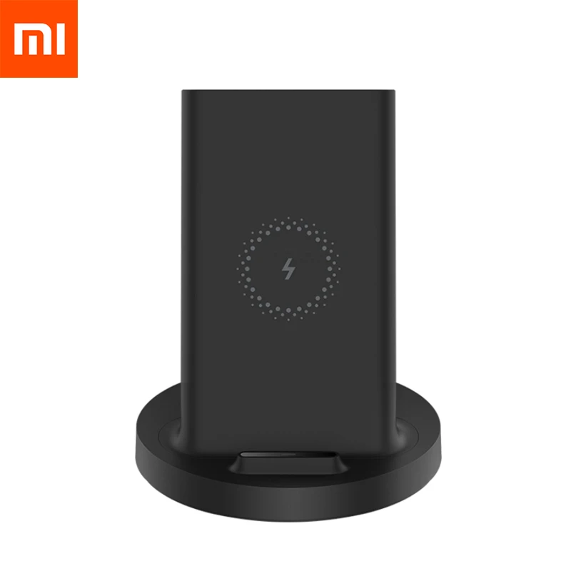 Беспроводное зарядное устройство Xiaomi вертикальное макс. 20 Вт с флеш зарядкой