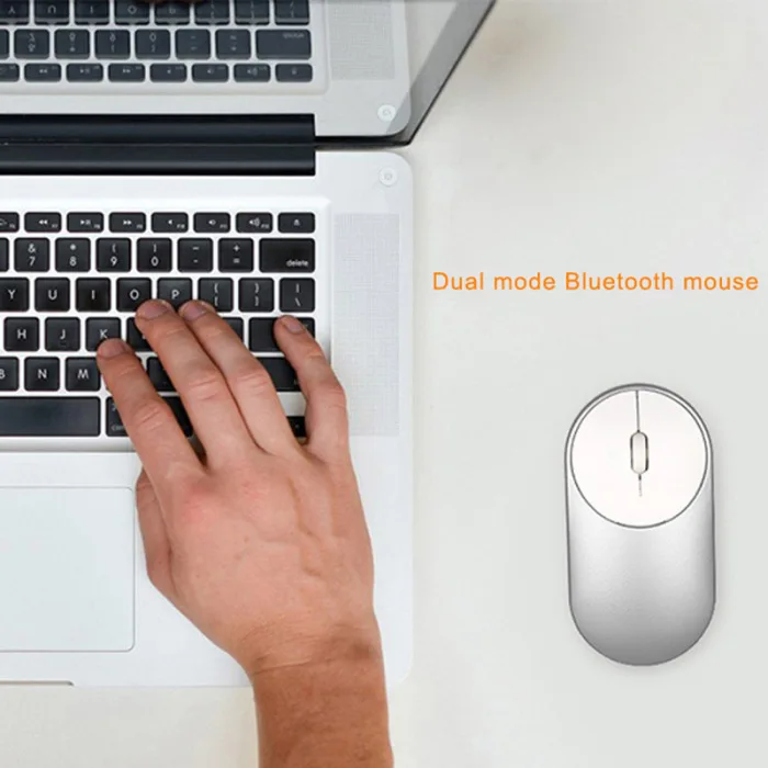 Portable Wireless Mouse ABS 2.4GHz WiFi Bluetooth 4.0 Mice for Office Laptop Desktop ING-SHIPPING