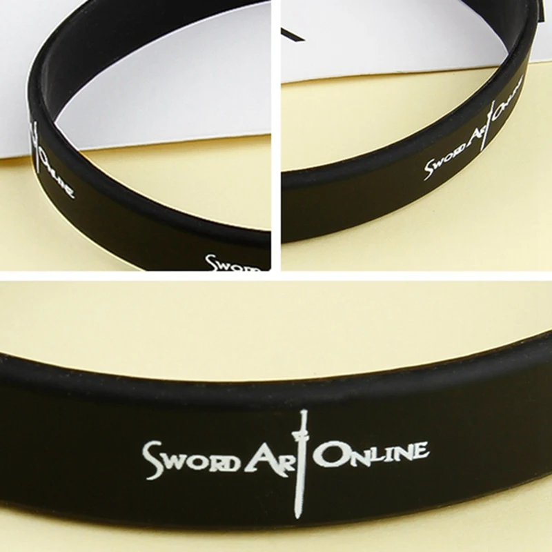 2Pcs/set Black White Anime Kpop Group Bracelets for Women Naruto Sword Art Online Blackpink EXO bracelet Best Friend Jewelry