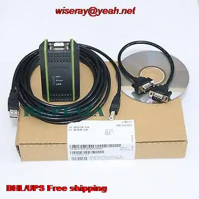 DHL/EMS 10 шт. Кабель для программирования 6ES7972-0CB20-0XA0 для PLC/300/400 PLC PC USB MPI 64bit-A5