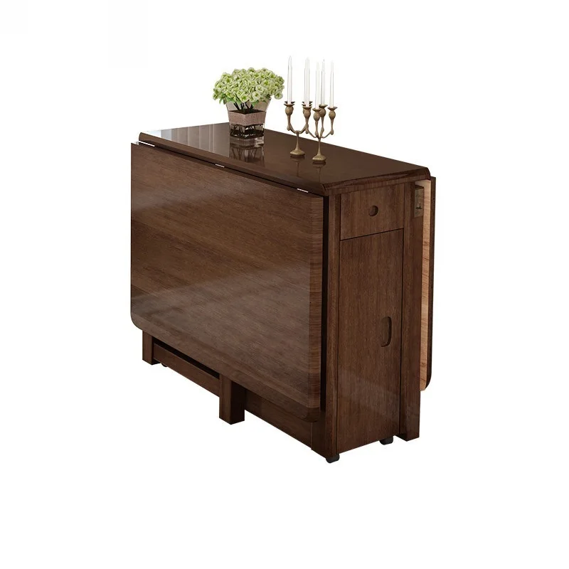 MODEL L Плианте Meja Makan Tavolo piegevole Escrivaninha Eettafel кухня Оро Ретро Plegable Mesa De Jantar складной обеденный стол - Цвет: MODEL L