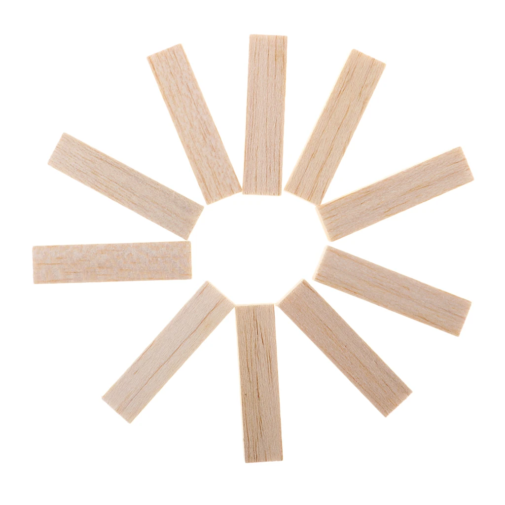 10Pcs 50/80mm Carving Blocks DIY Wood Carving Kit Balsa Block for Kids Scratch