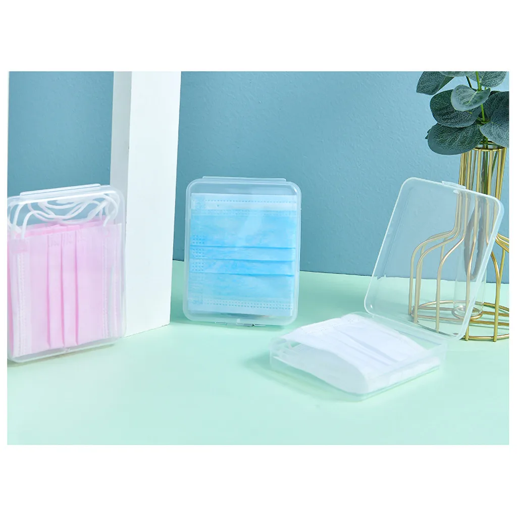 

Storage Organizer Portable Dustproof Mask Storage Box Travel Moisture-proof Mouth Face Cover Container CaseOct 22nd