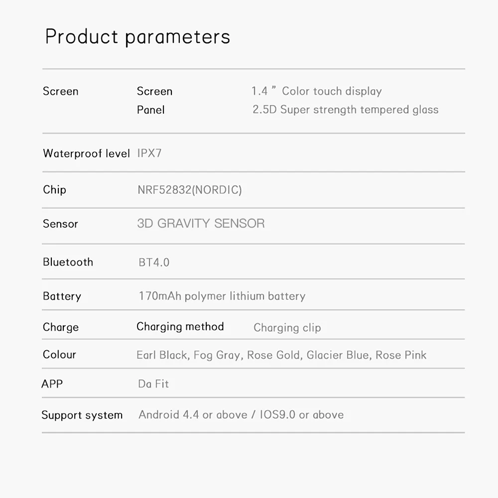 de fitness monitor sono smartwatch para ios android samsung xiaomi redmi