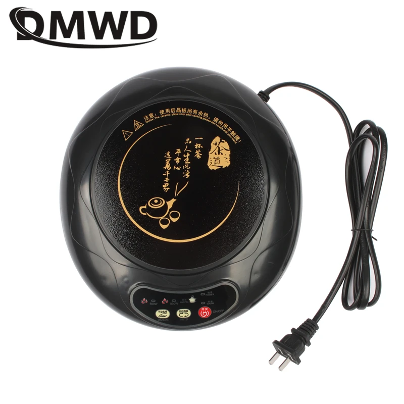 Dmwd Mini Electric Induction Cooker Hot Pot Fast Heating Milk Water Coffee Heating Stove Teapot
