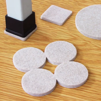 

2-18PCS Self Adhesive Mat Table Chair Round Furniture Leg Pads Protector Feet Floor Square Slip Mats Bumper Home Hardware