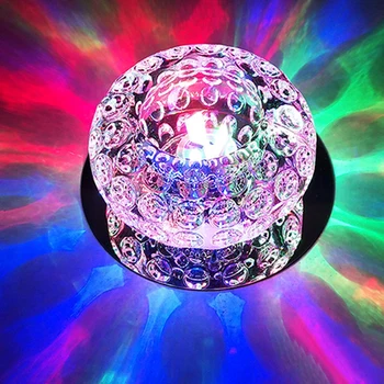 

Modern LED Crystal Ceiling Light Circular Mini Ceiling Lamp Luminarias Rotunda Light For Living Room Aisle Corridor Kitchen