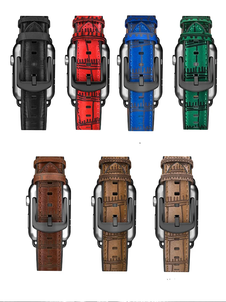 Ремень voor apple watch band Echt петли, 42 мм, 38 мм, версия horlogeband voor наручных часов iwatch, 44 мм 40 мм 5/4/3/2/1 чехол для телефона на руку аксессуары