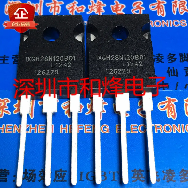 5PCS IXGH28N120BD1 TO-247 1200V 50A 100% New original | Электроника