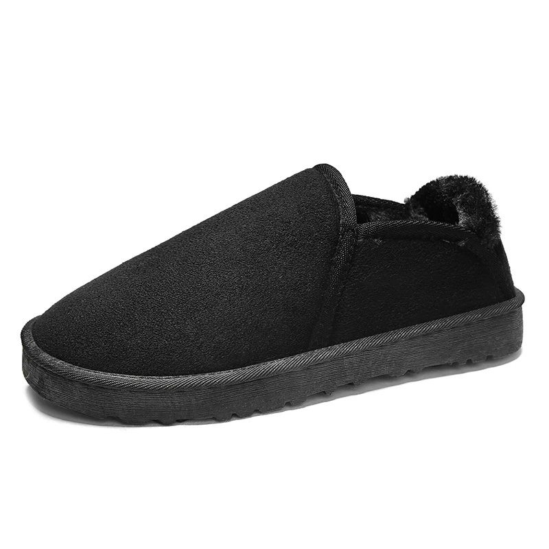 Botas de nieve para hombre y mujer, zapatos de talla grande, botines de  invierno, calzado negro y azul - AliExpress Calzado