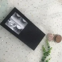 4 пары lash book 5D норковые ресницы 25 мм ресницы на заказ Личная этикетка логотип - Цвет: Black