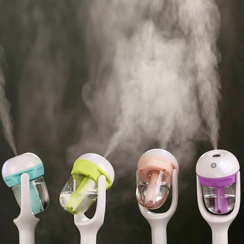 

Car Steam Humidifier Air Purifier Aroma Vehicle Mini Essential Oil Mist Sprayer Auto-off Aroma Atomizer