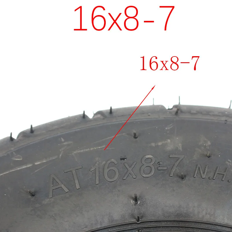 Горячая хорошая репутация 16x8. 00-7 ATV резина для шины подходит для ATV 50CC, 90CC, 70CC, 110CC, 125CC внешняя бескамерная шина