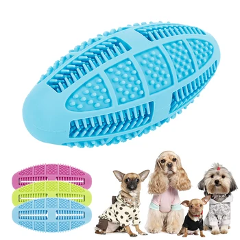 

Dog Silicone Ball Toy Pet Silicone Molar Stick With Leak Food Function Interactive Dog Chew Toy For Teeth Cleaning