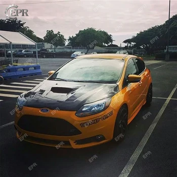 

FRP Hood For Focus 2015 5Door Hatch Facelifted EPA Style Glass Fiber Vented Hood Body Kit Tuning Tirm For Focus Racing Part