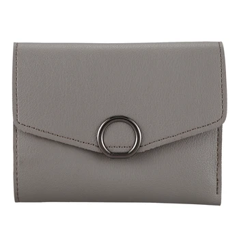 

New Fashion Women PU Leather Wallet Clutch Purse Lady Short Bag