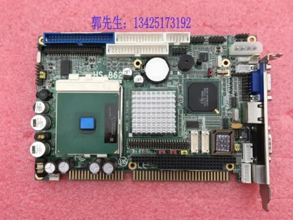 

100% high quality test Industrial computer motherboard HS-862 color newly sent CPU memory fan