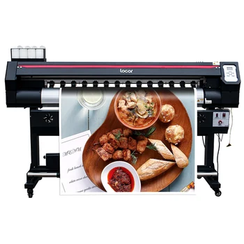 Preise Werbung Billboard Druck Maschinen 6 Füße Motorrad Aufkleber Druck Maschine Hohe Geschwindigkeit Großformat Leinwand Drucker