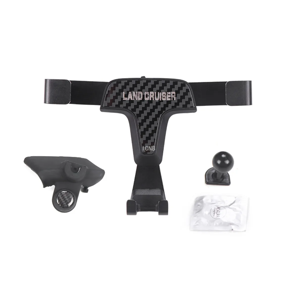 Кнопка из углеродного волокна для телефонов, держатель для Toyota Land Cruiser 200 FJ200 2008 2009 2010 2011 2012 2013