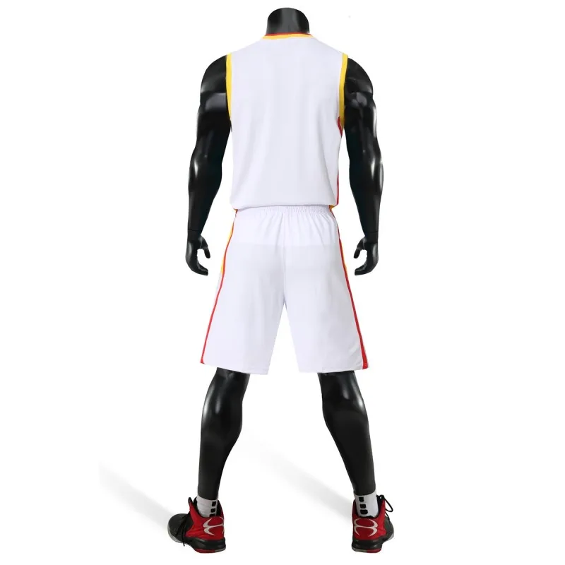 HOWE AO, мужские костюмы для соревнований по баскетболу, 2 предмета, полиэстер, дышащий жилет+ шорты, спортивные комплекты, camiseta baloncesto nigno