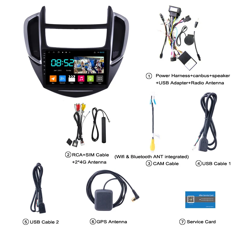 Android 8,1 автомобильный DVD 1din мультимедийная Navi система для Chevrolet Trax- Автомобильный gps навигатор стерео головное устройство BT SWC wifi