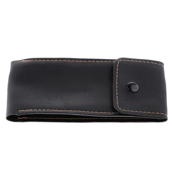 

Solid Color PU Leather Snap Watch Bag Exquisite Watches Ring Storage Bag Long Jewelry for all Valuables
