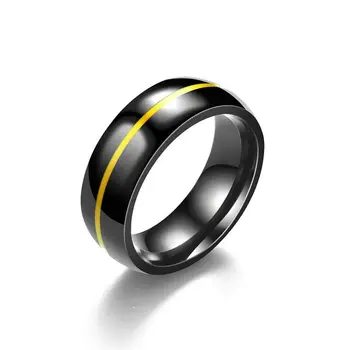 

New hot sale titanium steel ring personal ring men ring trend ring personality