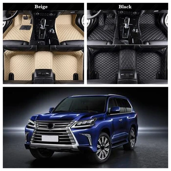 

Custom Made Leather Car Floor Mats for LEXUS RX NX UX LX GX All Weather Black Automotive Carpet Cover Suv Foot Rugs Mat Pads