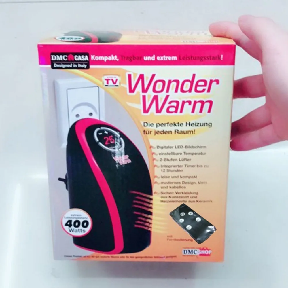 

220 v EU Plug Wonder Elektrische Kachel Snel Fan Heater Winter Warmer Handige Draagbare Mini Wandverwarming Voor Thuis Kamer kan
