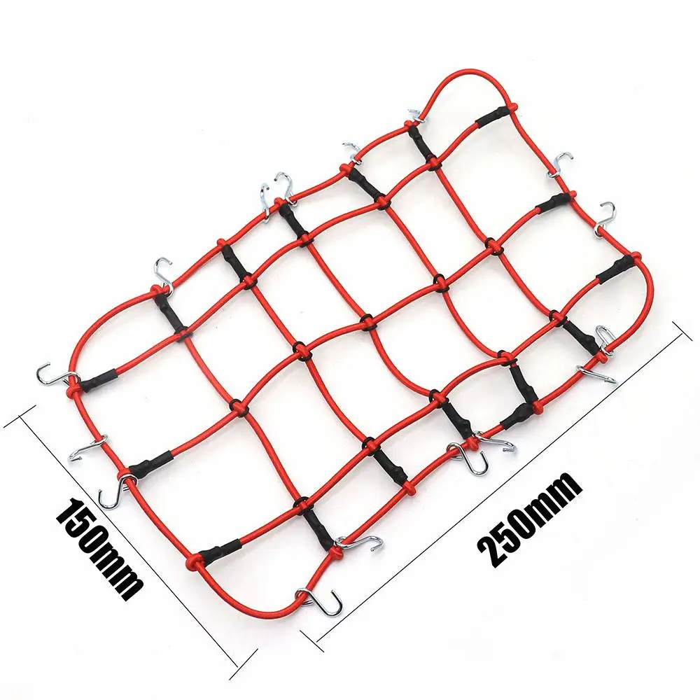 Filet de toit bagages RC 1/10 pour SCX10 TRX-4 D90 - Lot de 1