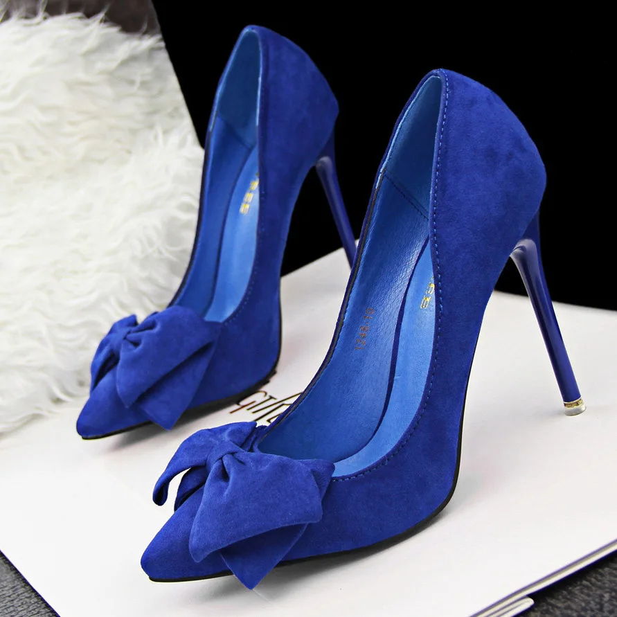 Женские туфли-лодочки на высоком каблуке красные свадебные с острым носком и