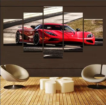 

Red Car Agera Paisaje Moderno 5D DIY Embroidery Diamond Picture Home Decor Painting Full Round Drill Cross Stitch Wall Art Gift