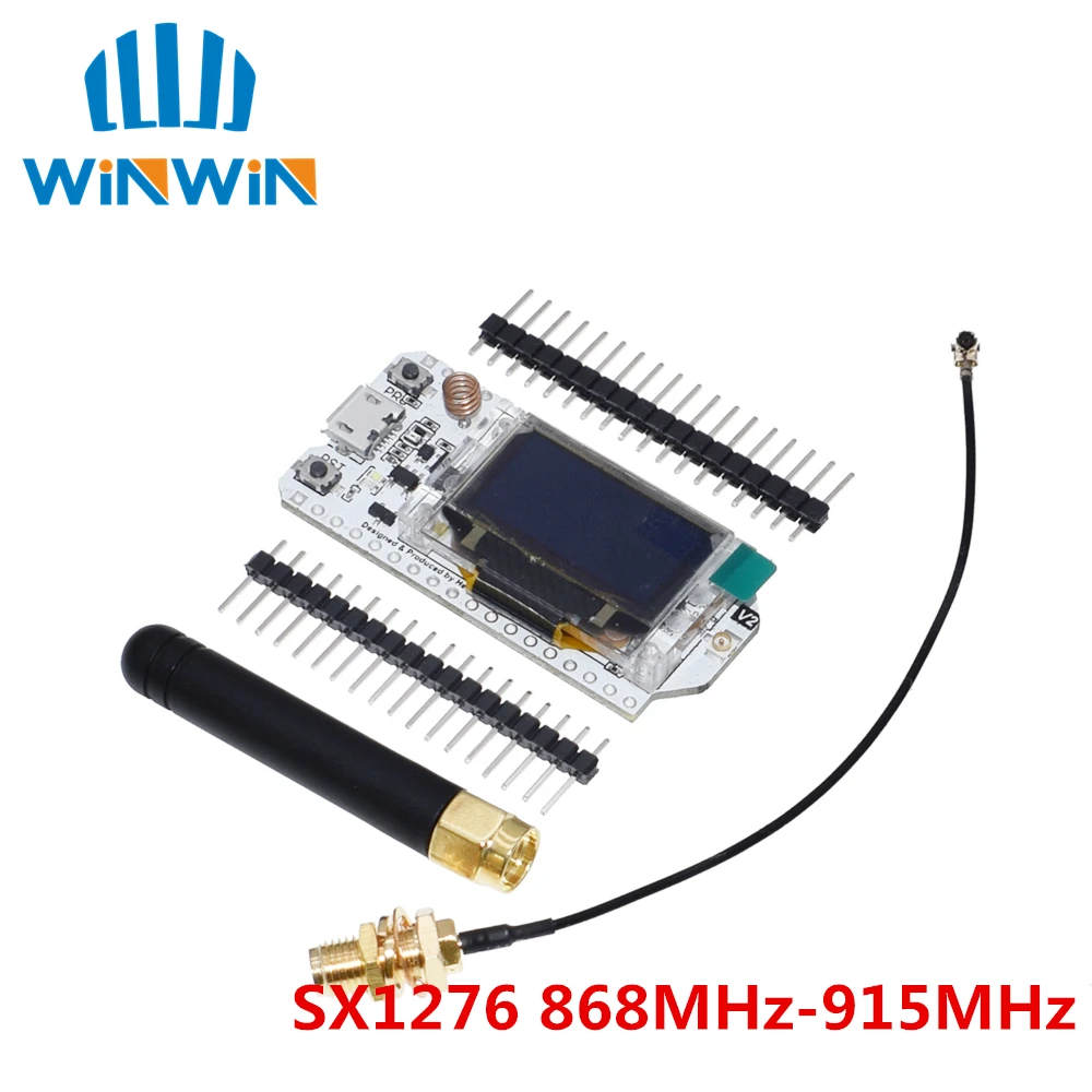SX1276 SX1278 ESP32 LoRa 868 МГц/915 МГц/433 МГц 0 96 дюйма синий OLED дисплей Bluetooth WIFI комплект 32