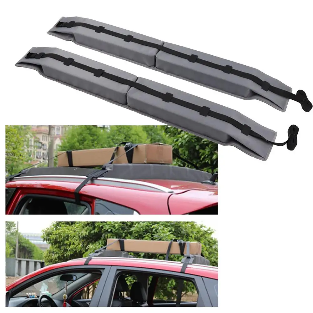 

Load 75kg Baggage Universal Foldable Removable Vehicle Car Auto Soft Car Roof Frame Luggage Rack Outdoor Rooftop Carrier