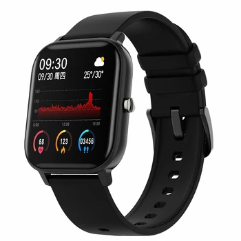 

P8 1.4 Inch Smartwatch Men Full Touch Fitness Tracker Blood Pressure Smart Clock Women GTS Smart Watch