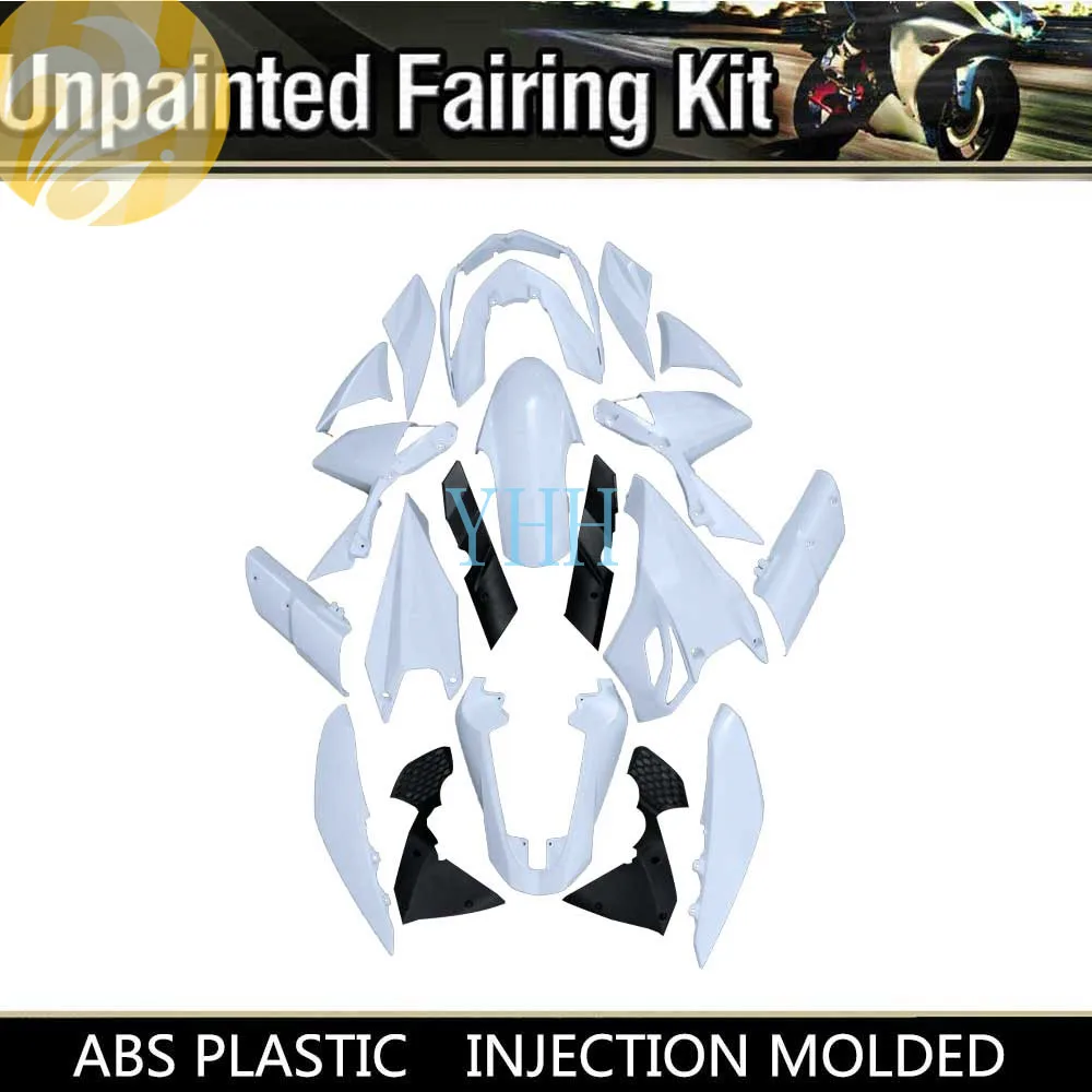 Для Kawasaki Z1000 Z 1000 2010-2013 2011 2012 10-13 ABS Неокрашенный Белый мотоцикл обтекатель бодикон
