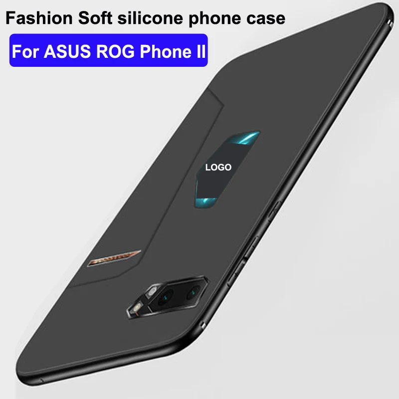 Защитный чехол для Asus Rog Phone 2 Матовый Мягкий силиконовый из ТПУ II ZS660KL Z01QD телефон