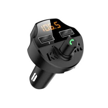

Car FM transmitter bluetooth hands-free FM transmitter mp3 auto bluetooth hands-free car mp3