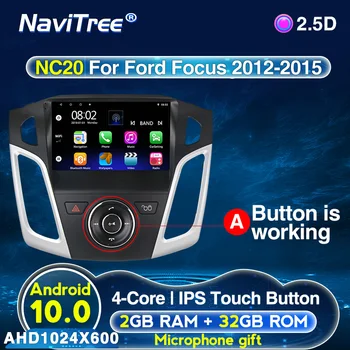 

For Ford Focus 3 Mk 3 2011 - 2019 Car Radio Multimedia Video Player Navigation GPS Android 2G+32G IPS support rear camera