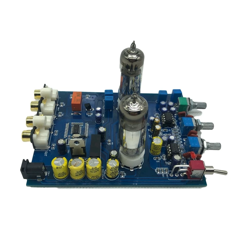 Amplificador Bluetooth Ламповый преусилитель Fever Hifi 6J5 Bile вакуумная трубка Preamp JRC5532