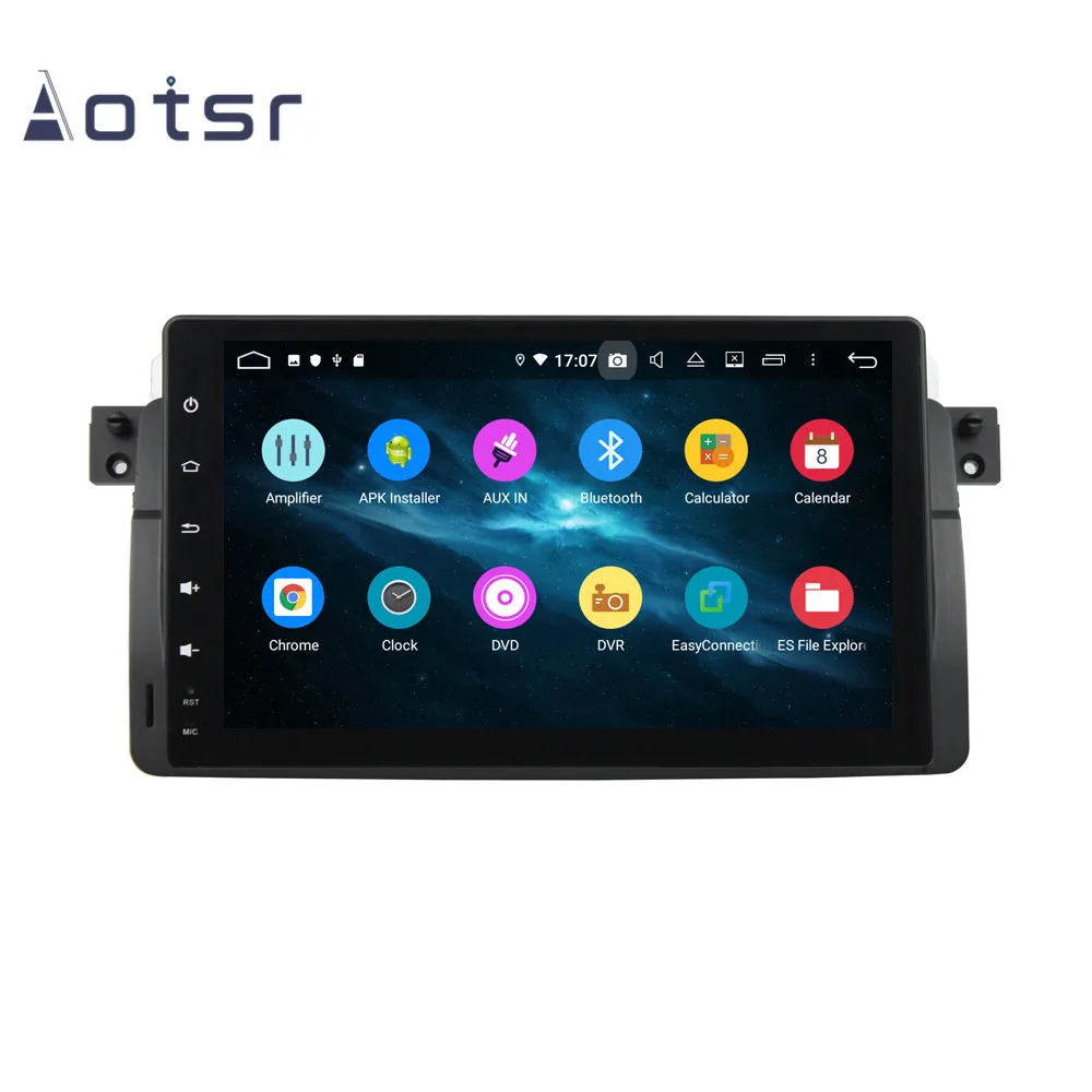 Android 9 0 4 + 64G DSP ips Автомобильный плеер gps навигация для BMW M3 E46 1998 1999 2000 2005