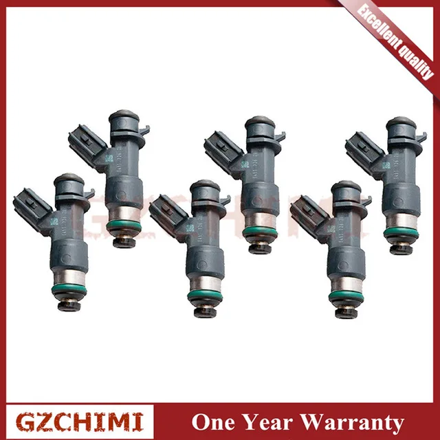 16450-R70-A01 6 шт. Топливная форсунка для Acura MDX 2008~ 2010 RL 2009~ 2010 ZDX 2010 3.7L TL 2009~ 10 TSX 2010~ 2012 3.5L V6 - Цвет: 1 lot
