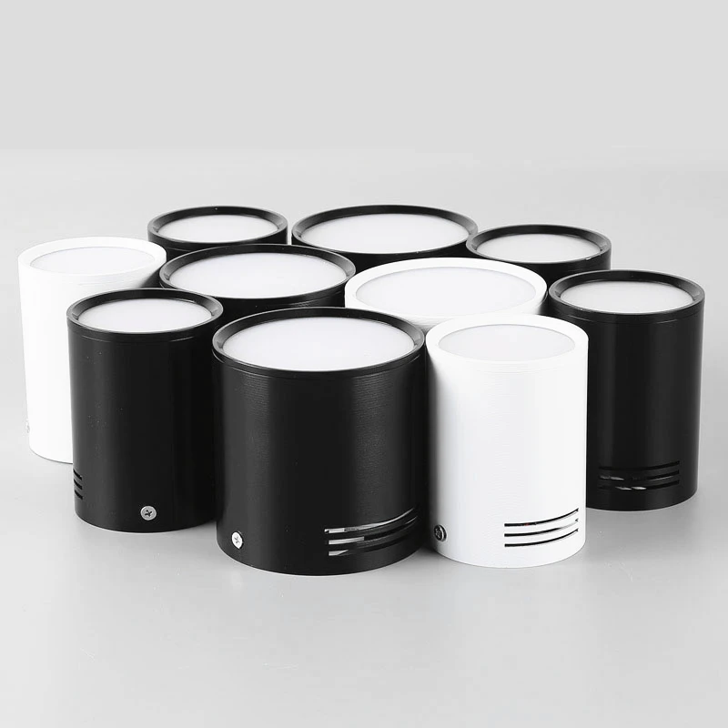 Поверхностного монтажа с регулируемой яркостью светодиодный светильник 7W10W15W