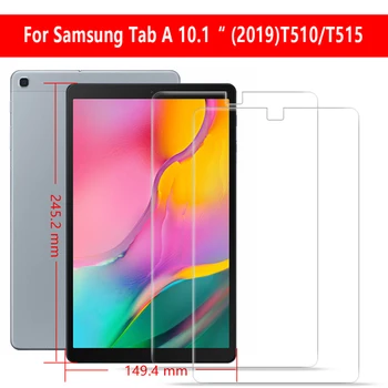 

Tempered Glass for Samsung Galaxy Tab A 10.1 2019 SM-T510 T510 T515 SM-T580 Screen Protector