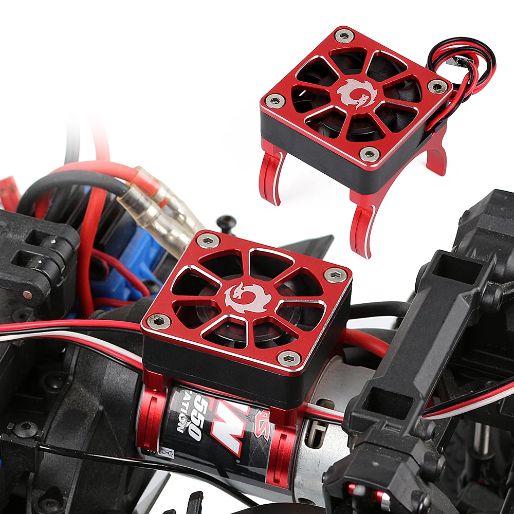 RC Car TRX Plug Cooling Fan 540 550 Motor Radiator 1PCS for 1/10 Crawler TRAXXAS TRX-4 TRX-6 G63 SLASH Part | Игрушки и хобби